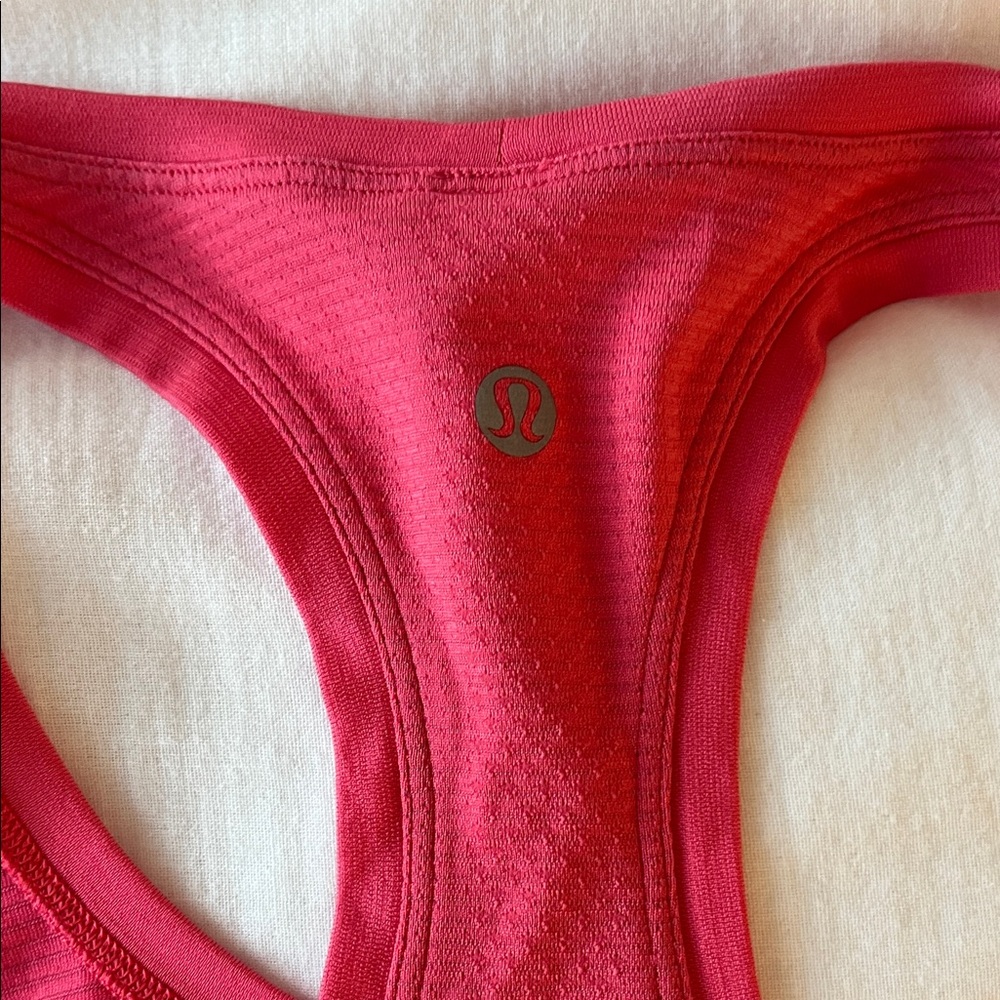 Pink Racerback Tank Top - Picture 3 of 3